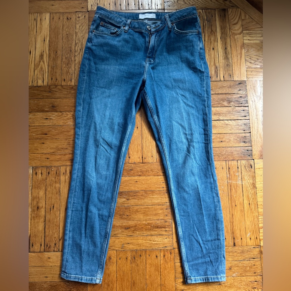 Nordstrom Topshop Lucas Blue Skinny Jeans Classic Style